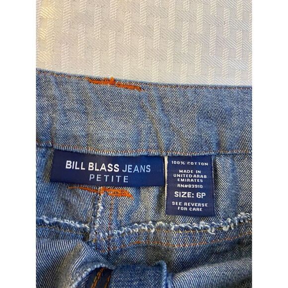 BB Bill Blass Jean petite denim size 6P - Picture 4 of 6